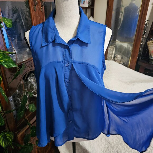 NANA USA Blue Top - Picture 6 of 10